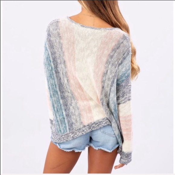 🌴🌼RIP CURL- MONTAUK SWEATER PONCHO SWEATER 🌼🌴 - Picture 7 of 11